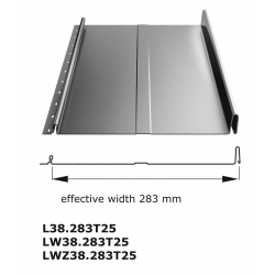 Panel Dachowy LAMBDA® L38 Powłoka MAT 35 Standard [TK]